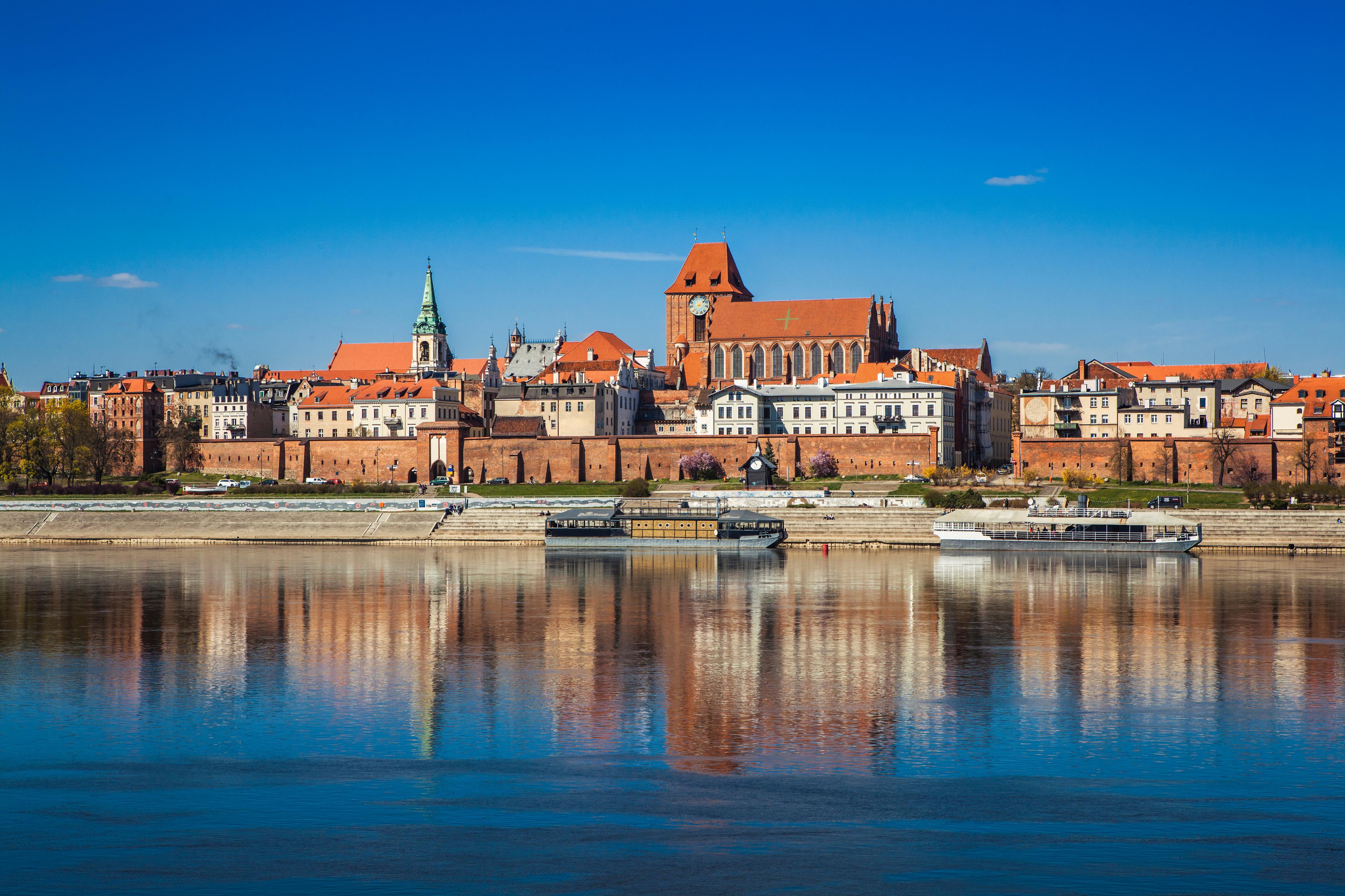 Widok na miasto Trouń